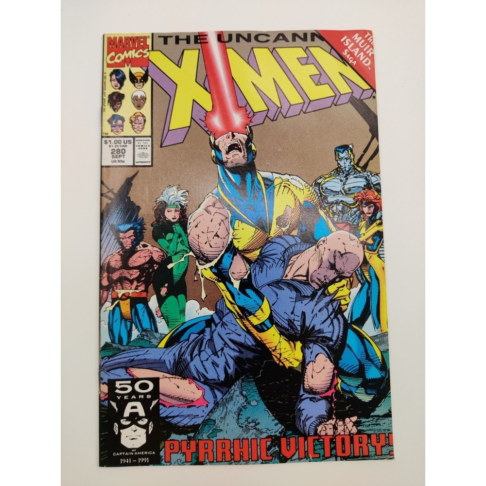 The Uncanny X-Men, #280, Sept 1991, VF + Copper Age,‎
